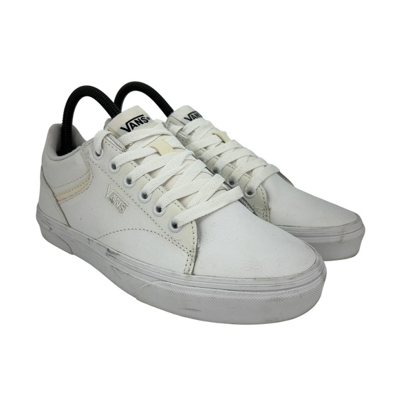 Vans Shoes - Vans Shoes Womens Size 7 Seldan Synthetic Leather Low Top Skate Sneakers